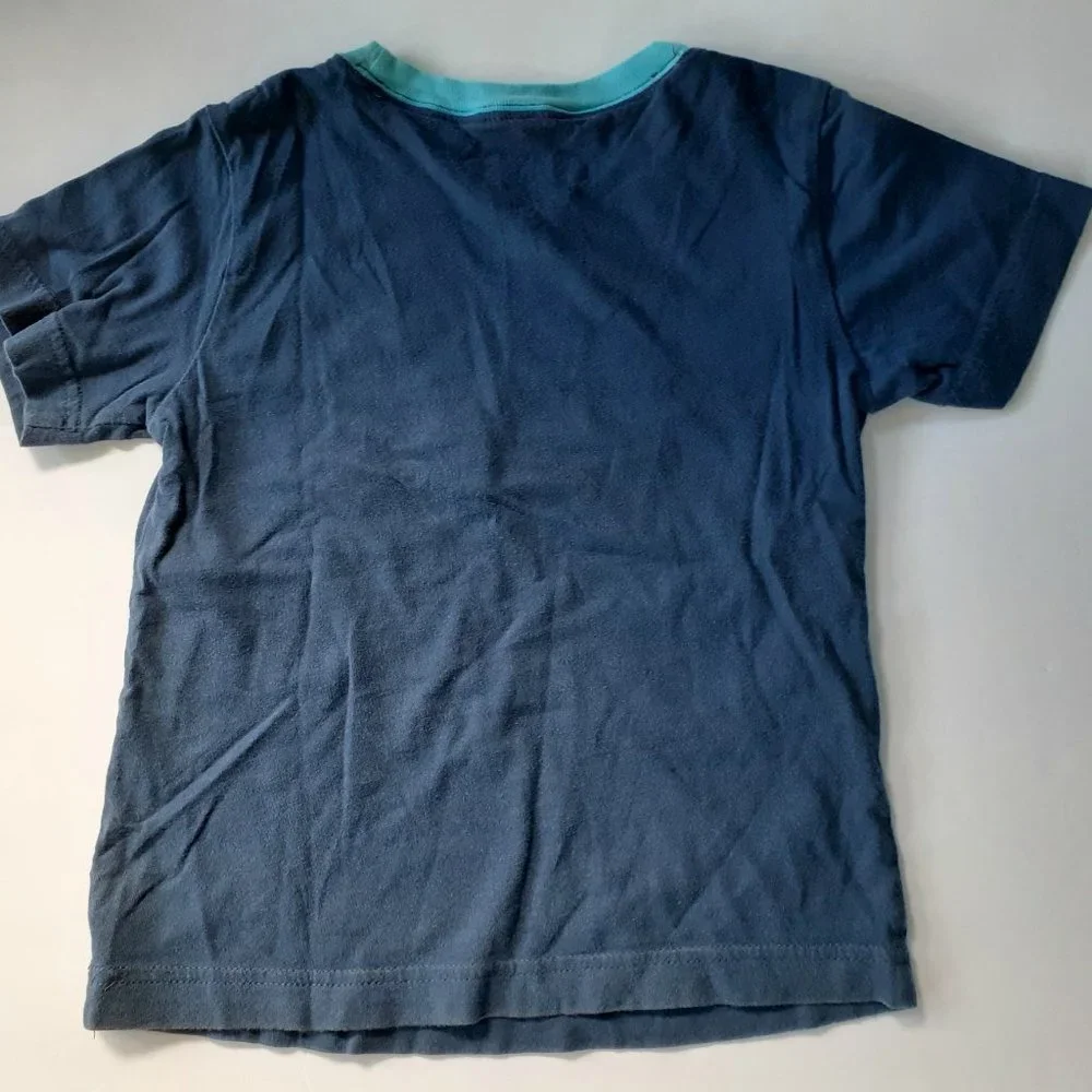 Oshkosh Boys T-Shirt Navy Surf Short Sleeve 4T